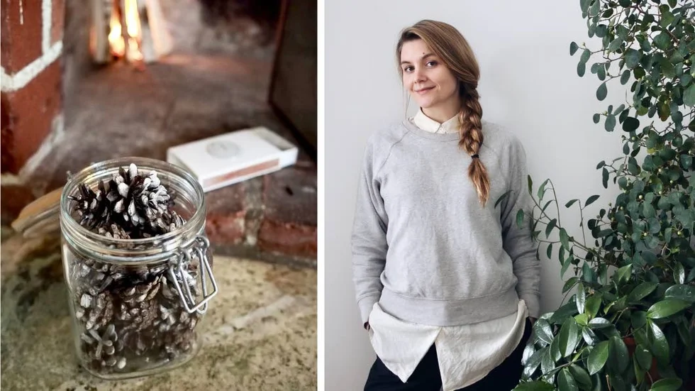 Enligt Naturvårdsverket är vedeldning en av de största källorna till hälsofarliga luftföroreningar i Sverige. Maria Embertsén försöker hitta vägar att göra det bättre.