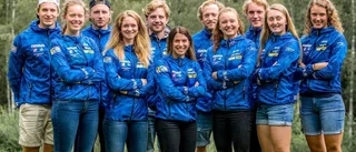 Två landslag på långt och högt läger