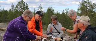 Många våffelätare på Kalahatten