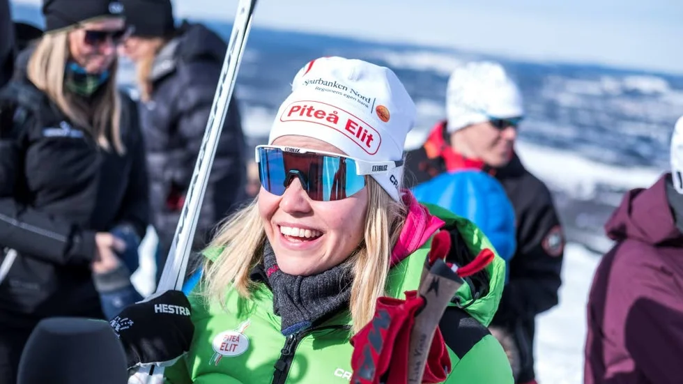 Lisa Vinsa, Piteå Elit, slutade tvåa totalt i minitouren av Volkswagen Cup i Lycksele. (Arkivbild).