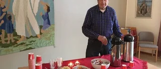 Förskolebarn sjöng in lucia och jul