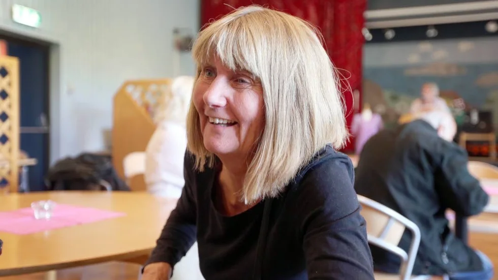 Föreningens ordförande. Kerstin Christopherson är ordförande i föreningen Mångfalden, som på fredagen arrangerade en mångfaldssupé i föreningslokalen på Strömbacken.