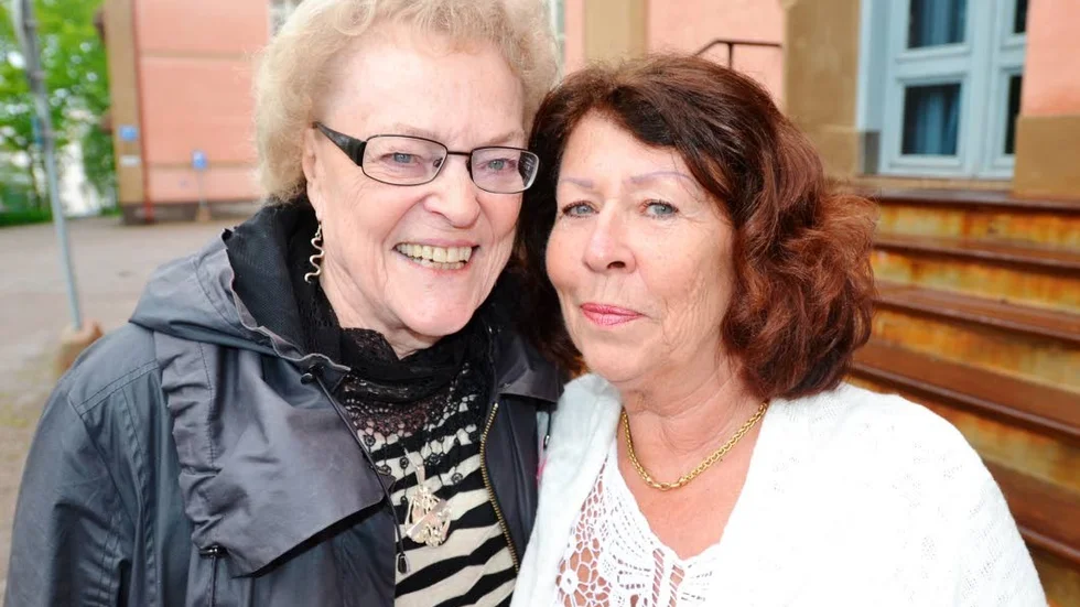 Återsågs. 50 år efter realexamen, återsågs klassföreståndaren Ingegerd Zetterholm-Ankarstrand och eleven Solweig Andreasson, vid jubileet i lördags.