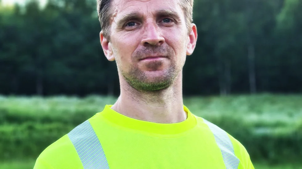 Andreas Berggren, ny chef för anrikningsverket i Aitik.