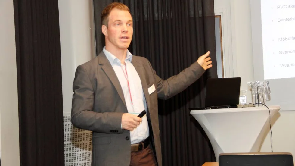TUFFT. "EUs leksaksdirektiv är bland de tuffaste direktiven, men det finns ändå brister",sade Pierre Lennartsson, som föreläste under måndagen och som återkommer med föreläsningen tisdag.