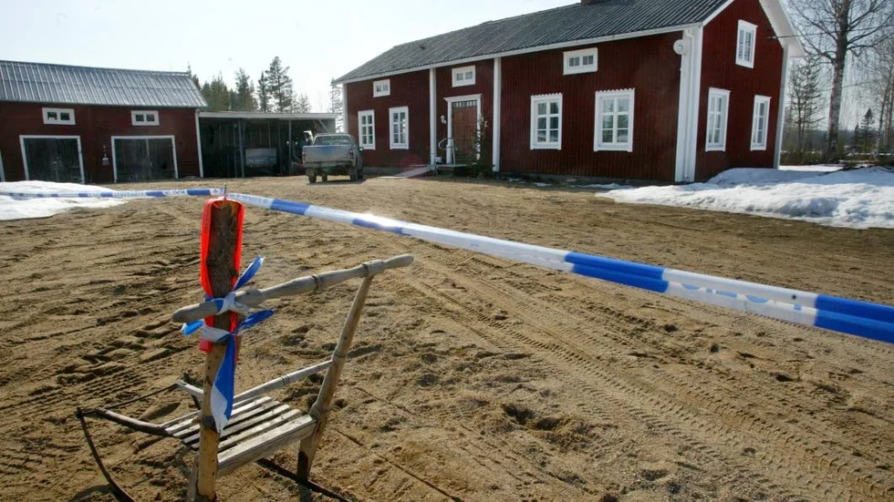 April 2004. Det har gått mer än tolv år sedan bröderna Sune och Roger Lindberg överfölls i sitt hem i Kalamark. (Arkivbild)
