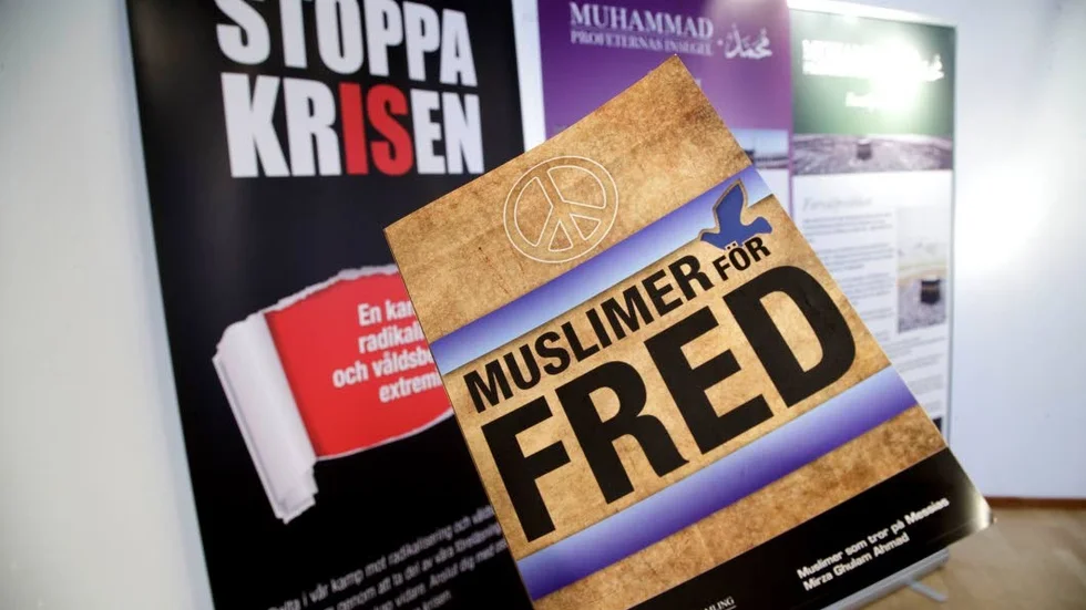 Utställningen om islam ingår i en kampanj som kallas "Stoppa krisen".