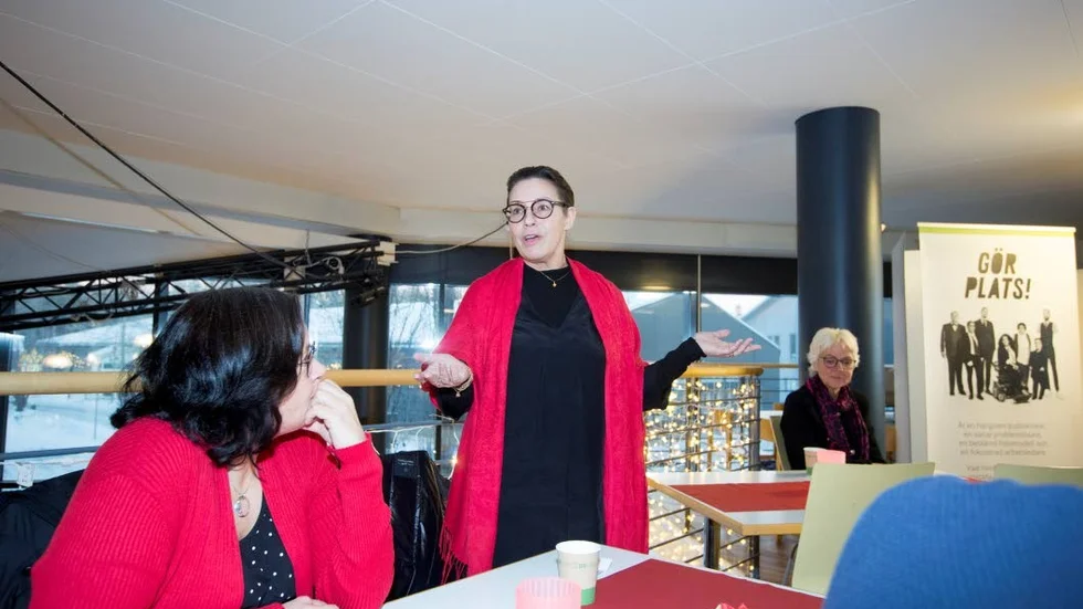 Lena Fernberg, HR-chef på Shorelink, hyllade samarbetet med Arbetsförmedlingen.