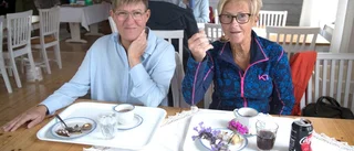 Fikagäster föll för smakrik buffé