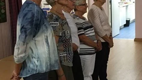 Festkommittén avtackades.