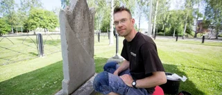 Slitna gravstenar får nytt liv