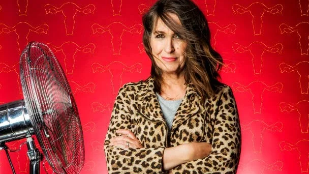 Malin Jacobson Båth gör tv om klimakteriet.