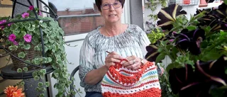 "Jag kopplar av med hantverk"