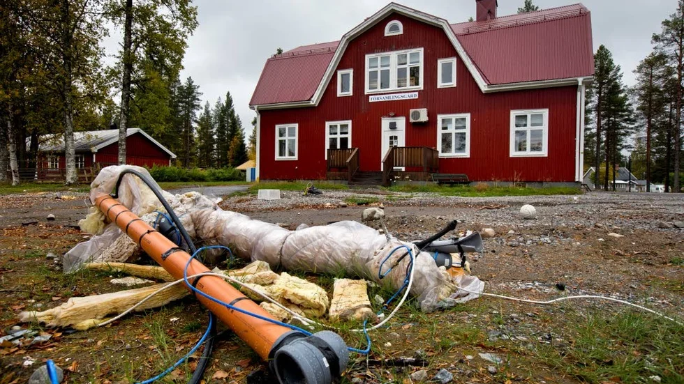 Det tillfälliga asylboendet i Långträsk stängdes i sommar. Nu kommer fastigheten att säljas efter att Jan Öhlund begärt bolaget i konkurs.