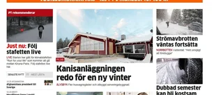 PT:s webb genom åren