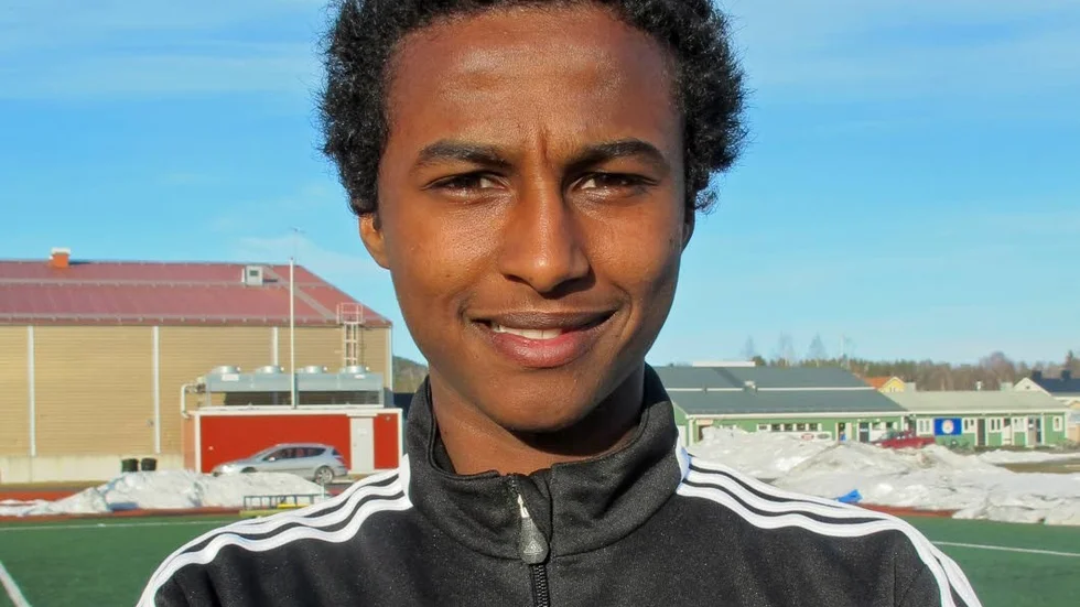 Abdalla Hassan gjorde två mål när Älvsbyn vann mot Harads med 4-1 och tog sin andra raka seger. (Arkivbild)