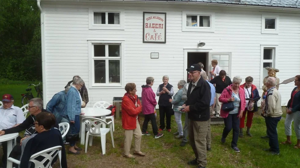 Besök vid bagerimuseet i Älvsbyn.