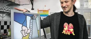 Snoppchock på konsthallen