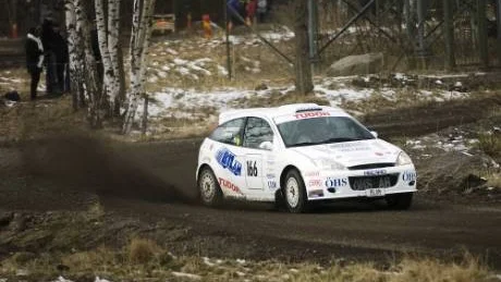 Jonas Wigren och Jon Magnusson har gjort en strålande säsong i "värstingklassen". Inför SM-avslutningen i Norrköping i helgen har paret fortfarande chansen till SM-guldet.  Foto: Andreas Skogh