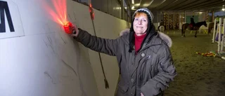 Ridande polis övade säkerhet