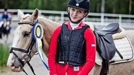 Tilda Lundberg och Munsboro Minty tog sig hela vägen till final i SM. (Arkivbild)