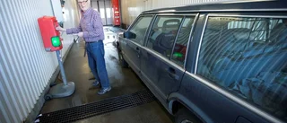 Undvik att tvätta bilen hemma