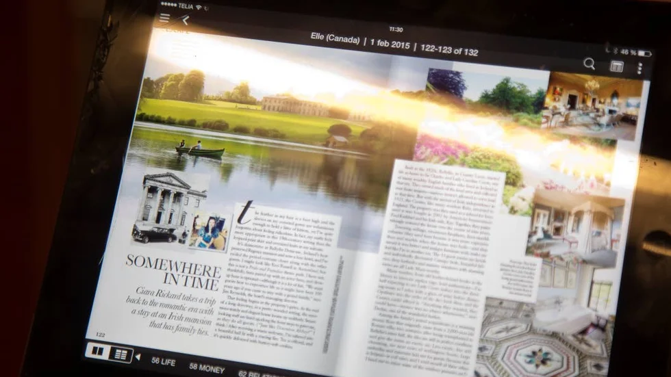 Trädgårdsreportage från Kanadensiska magasinet Elle är något som går att ladda ner.