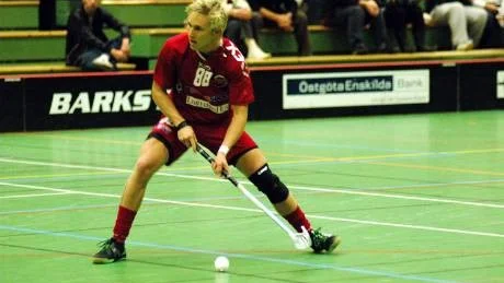 Robin Landberg och Fibk lyckades inget vidare i Nyköping. Onyx vann med 5-2.  Foto: Gunnar Johansson/arkiv