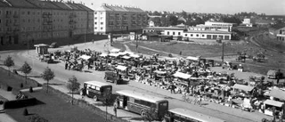 Torget som blev trafikplats