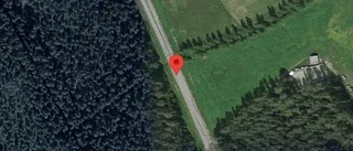 Stopp på väg 501 efter singelolycka