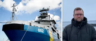 Efter kabelbrotten – Kustbevakningen övervakar Gotlandskablar