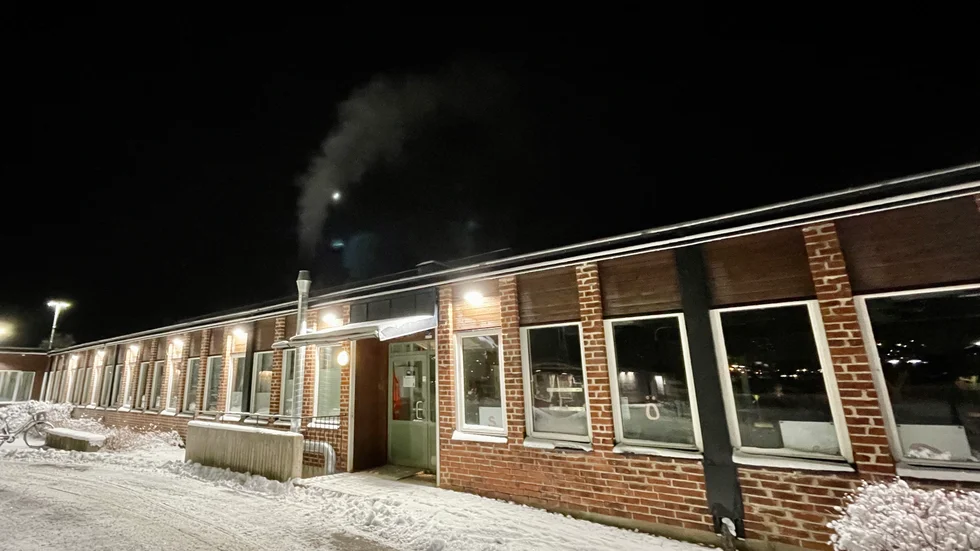 Ånga från ventilationssystemet på Brandkärrsskolan misstogs för brandrök.