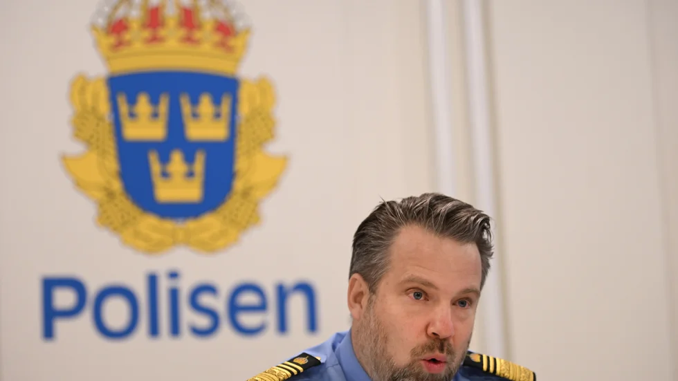 Johan Olsson, chef för polisens nationella operativa avdelning (Noa). Arkivbild.