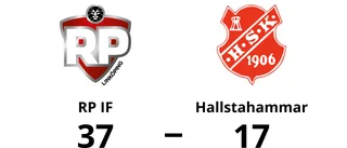 RP IF utklassade Hallstahammar på hemmaplan