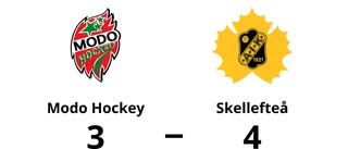 Skellefteå segrade mot Modo Hockey i förlängningen