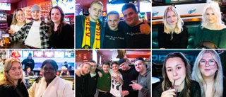 Lördagskväll ute i vimlet: "Kollar hockey och träffar vänner"