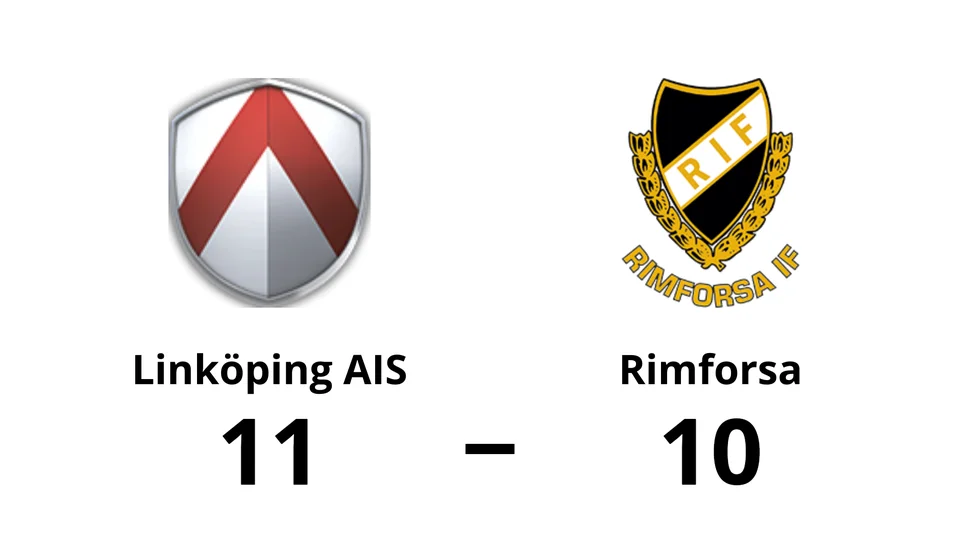 Linköping AIS vann mot Rimforsa