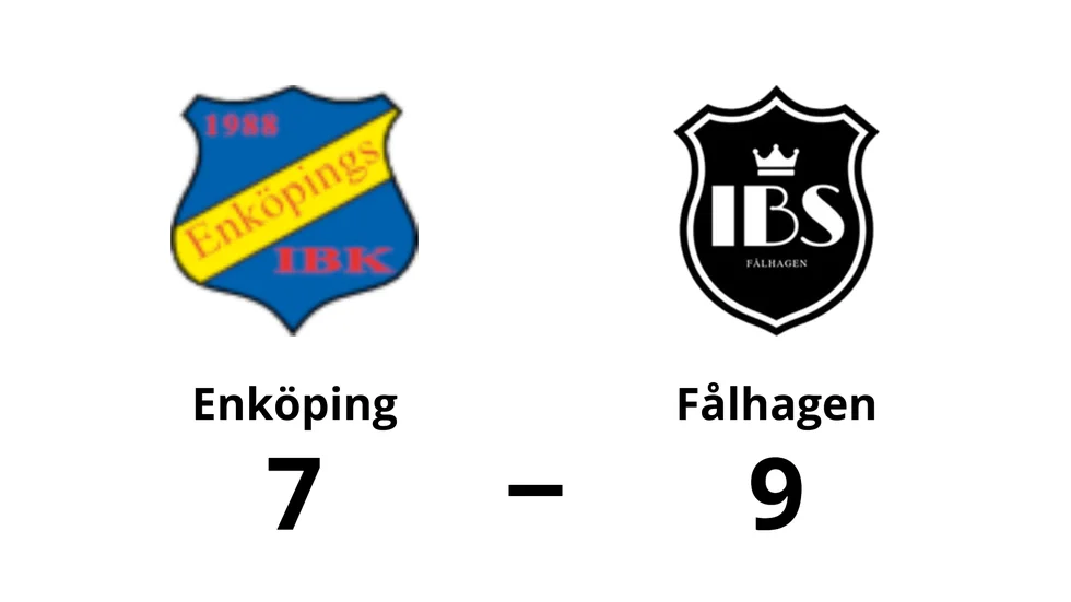 Enköping IBK förlorade mot IBS Fålhagen