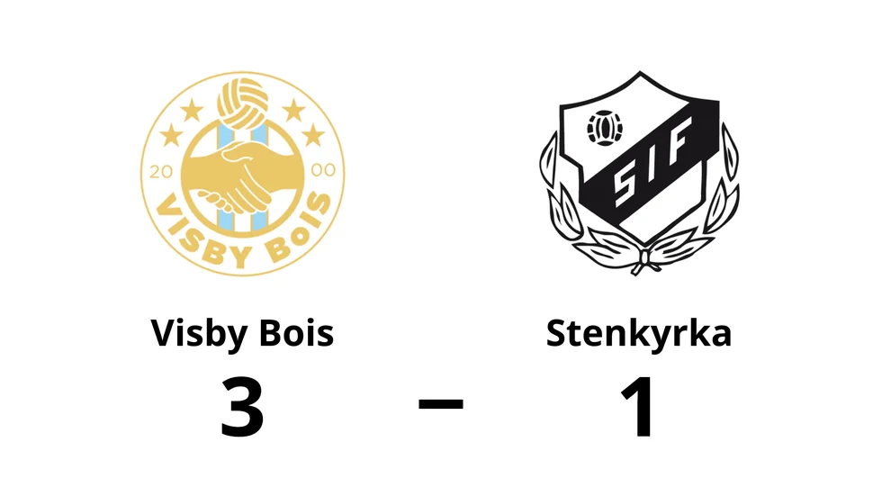 Visby Bois vann mot Stenkyrka IF