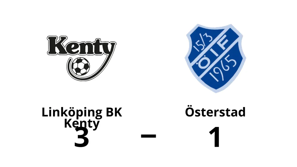 BK Kenty vann mot Österstads IF