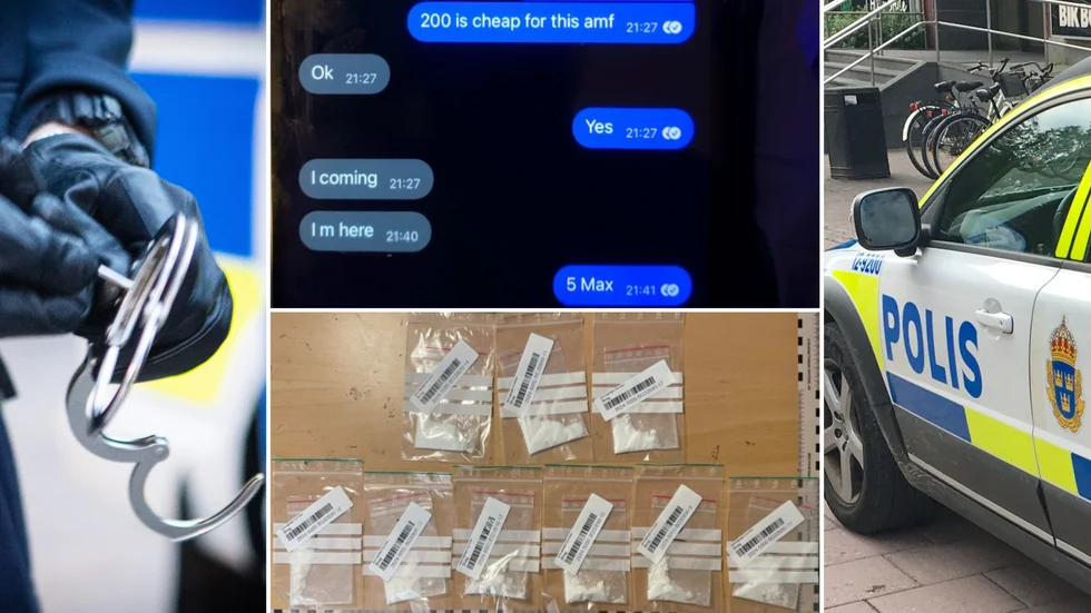 Skelleftepolisen slog till – och gjorde fynd till och med i mikrovågsugnen. 24-åringens mobiltelefon avslöjar knarkaffärer i centrala Skellefteå, menar åklagaren. När mannen greps uppstod tumult, han försökte knuffa ut poliserna från bostaden.