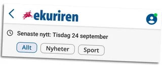 En fråga om "senaste nytt" på ekuriren