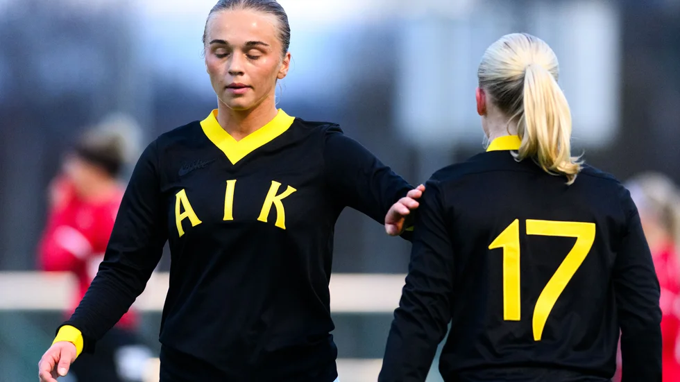 Villemo Dahlqvist sköt kvar AIK.