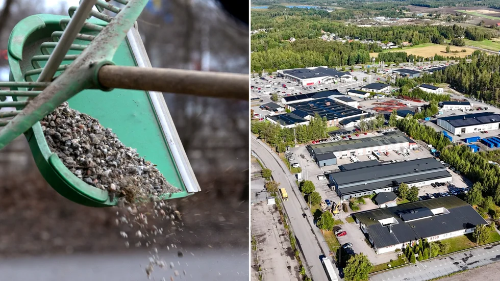 En näringsidkare på Lövåsen har tröttnat på att städa upp efter motorburna ungdomar. 