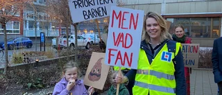 Hör småbarnsmammans brandtal: "Vi som hämtar och lämnar vet"