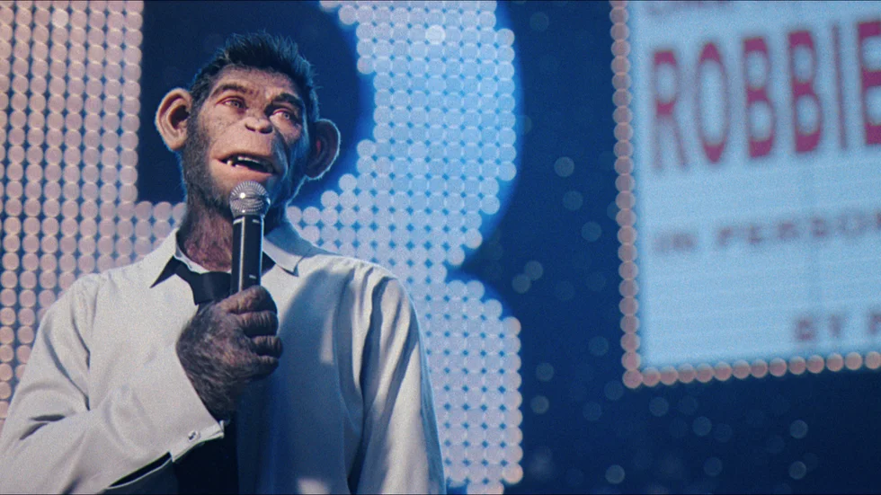 Popstjärnan Robbie Williams har själv varit med och skrivit manus till "Better man".