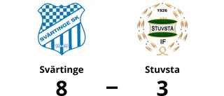 Stuvsta åker ur serien efter ny förlust