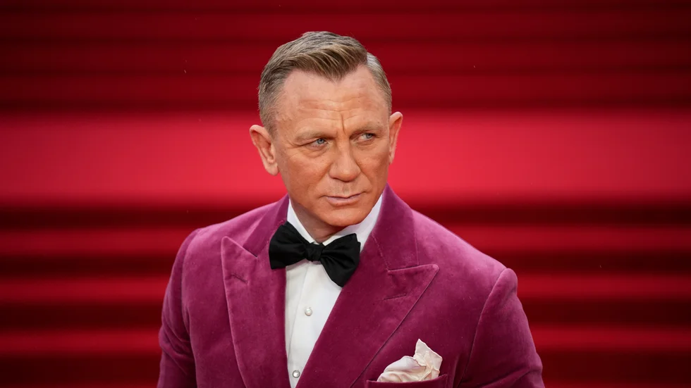 James Bond-skådisen Daniel Craig i samband med premiären av "No Time To Die" i London 2021.