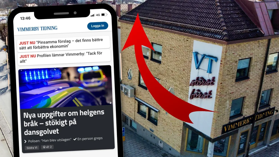 Vimmerby Tidning har rekordmånga läsare.