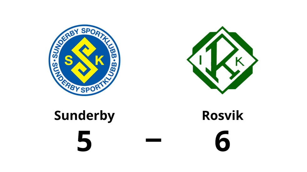 Sunderby SK förlorade mot Rosvik IK